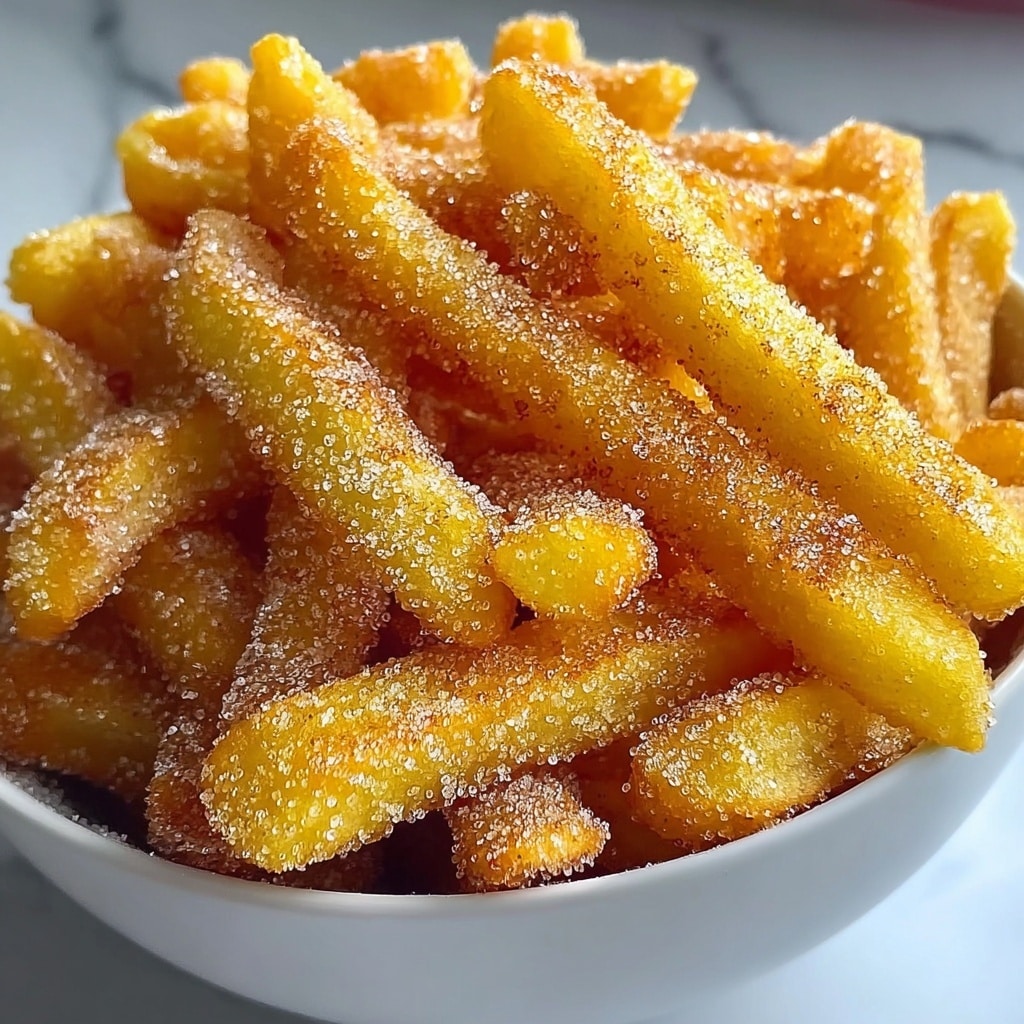 Crispy Air Fryer Apple Fries Recipe - Recipe Image