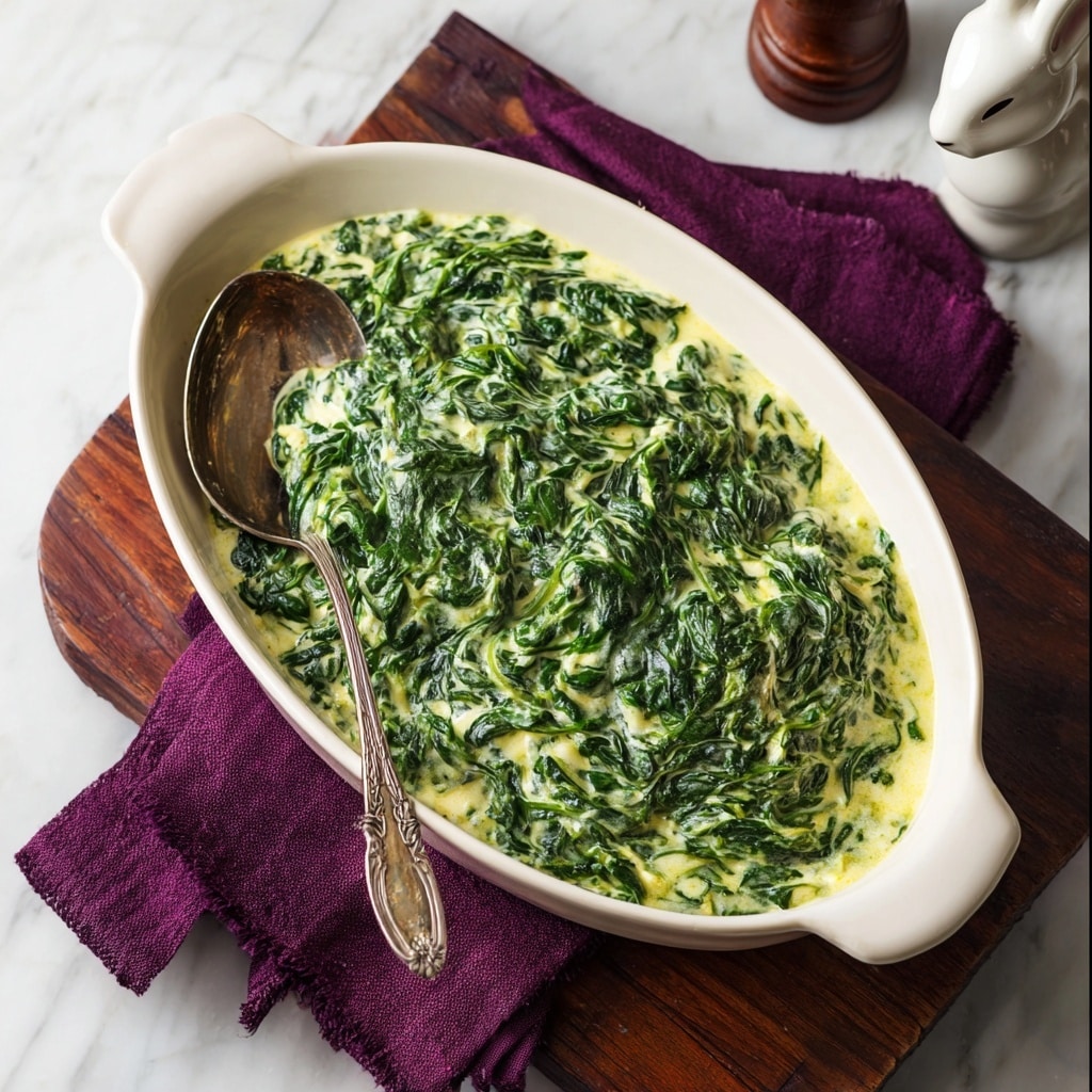 Creamed Spinach Recipe - Recipe Image