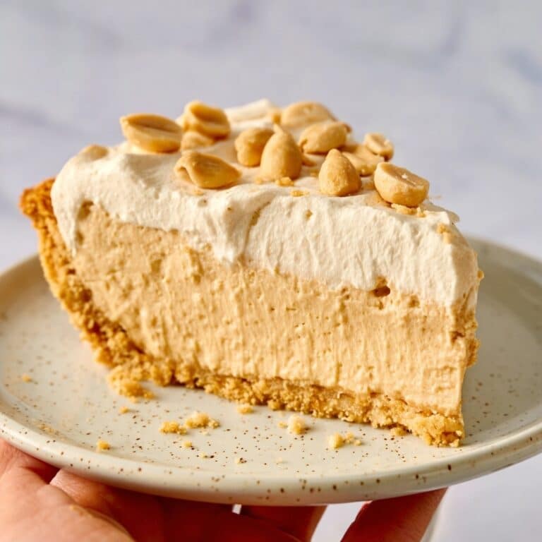 No-Bake Peanut Butter Pie Recipe