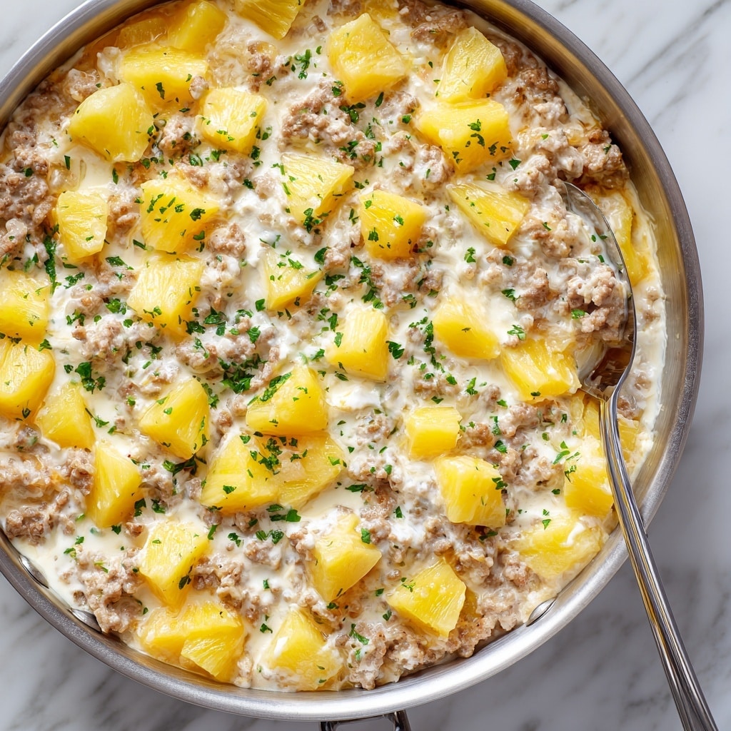 Creamy Sausage and Potatoes Recipe - Recipe Image