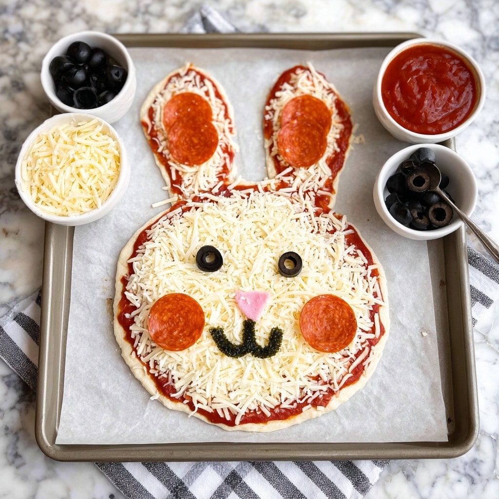 Bunny Pizza Recipe - Recipe Image