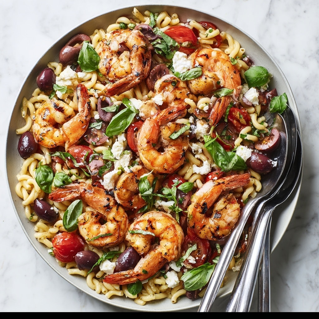 Shrimp Orzo with Feta and Lemon Recipe - Recipe Image