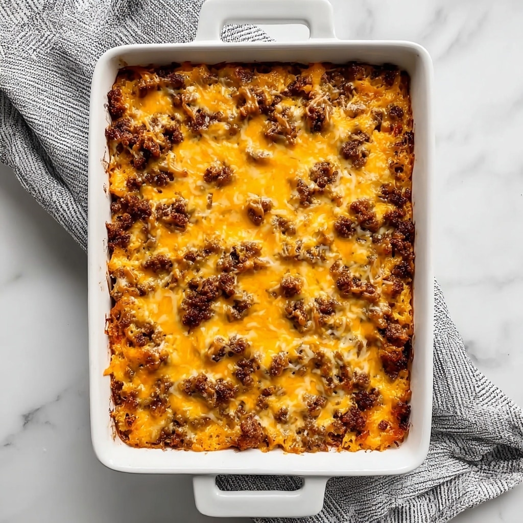 Easy Egg Hashbrown Casserole - Recipe Image