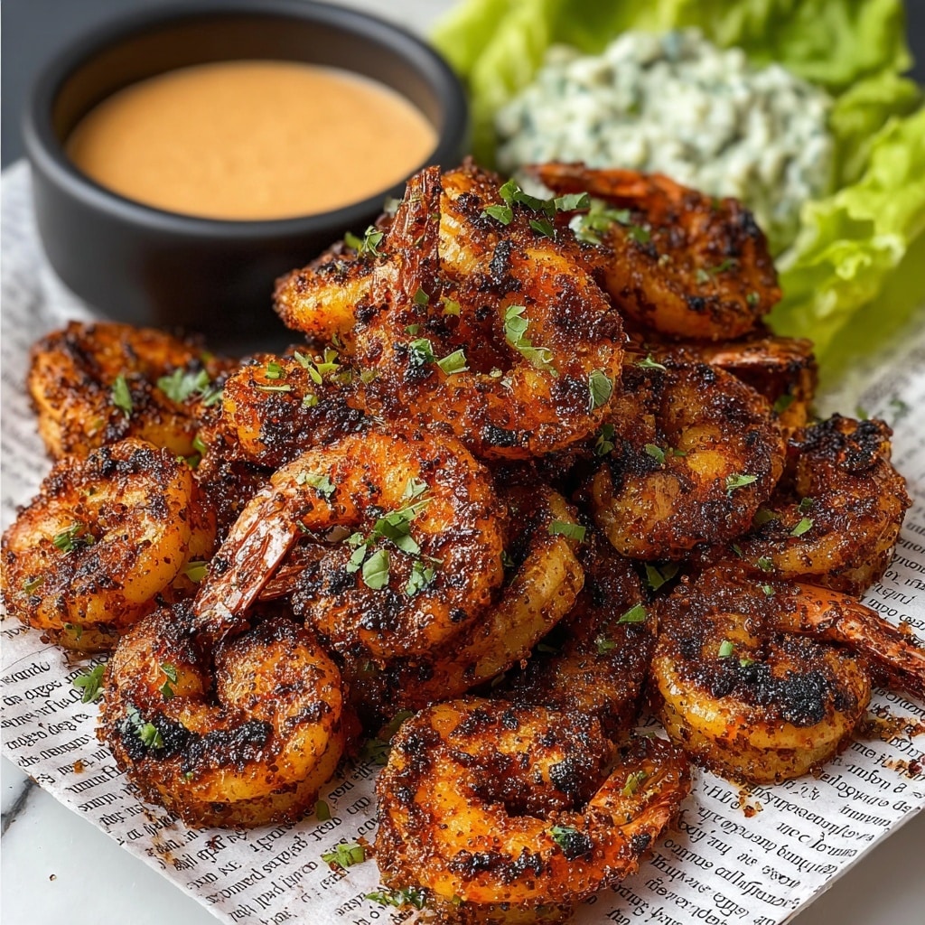 Quick & Easy Blackened Shrimp - Recipe Image