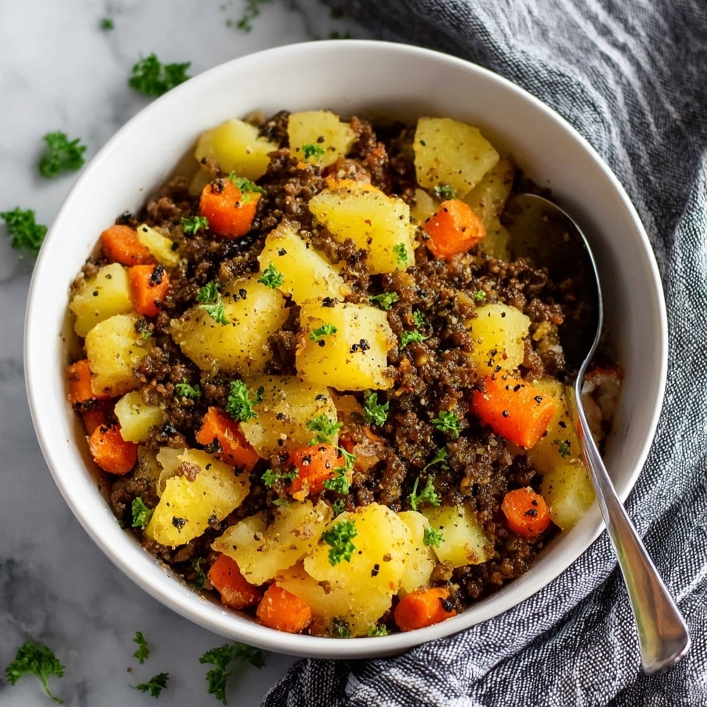 Ground Beef and Potato Casserole Recipe - Recipe Image