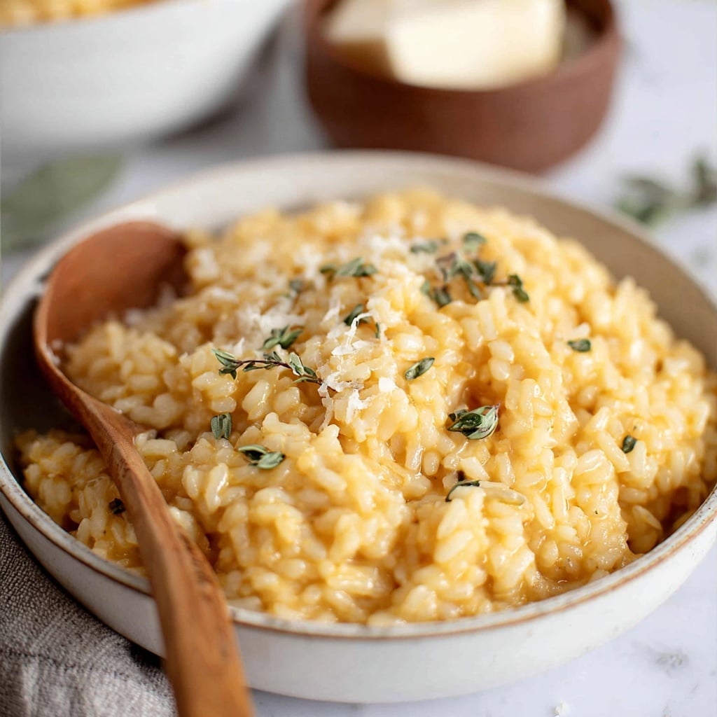 Creamy Butternut Squash Risotto Recipe - Recipe Image