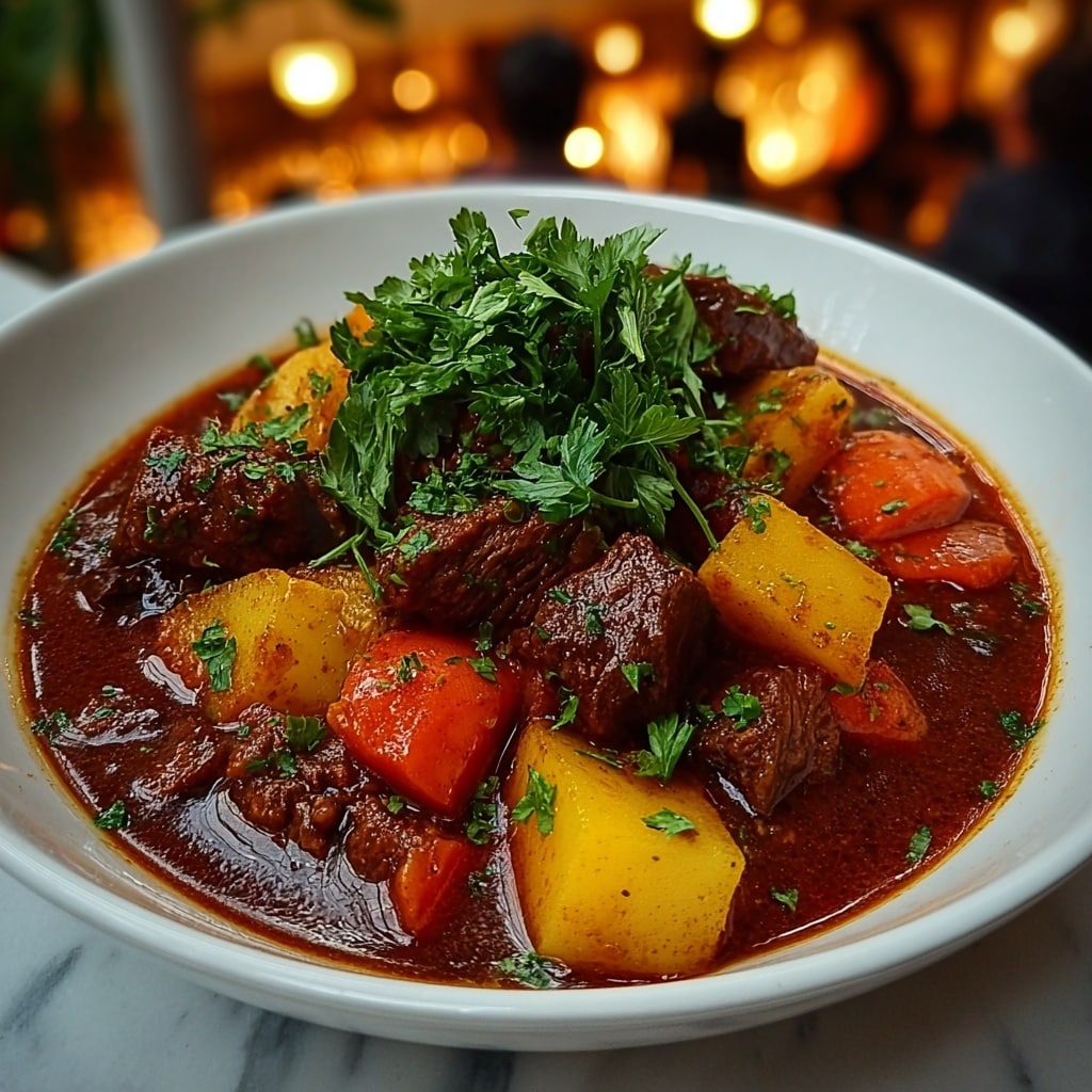 Easy Homemade Beef Stew Recipe - Recipe Image
