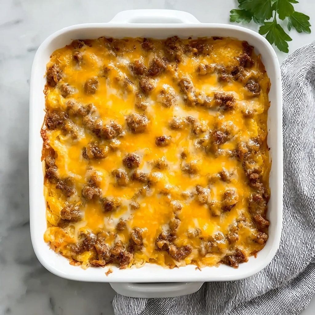 Easy Egg Hashbrown Casserole Recipe - Recipe Image