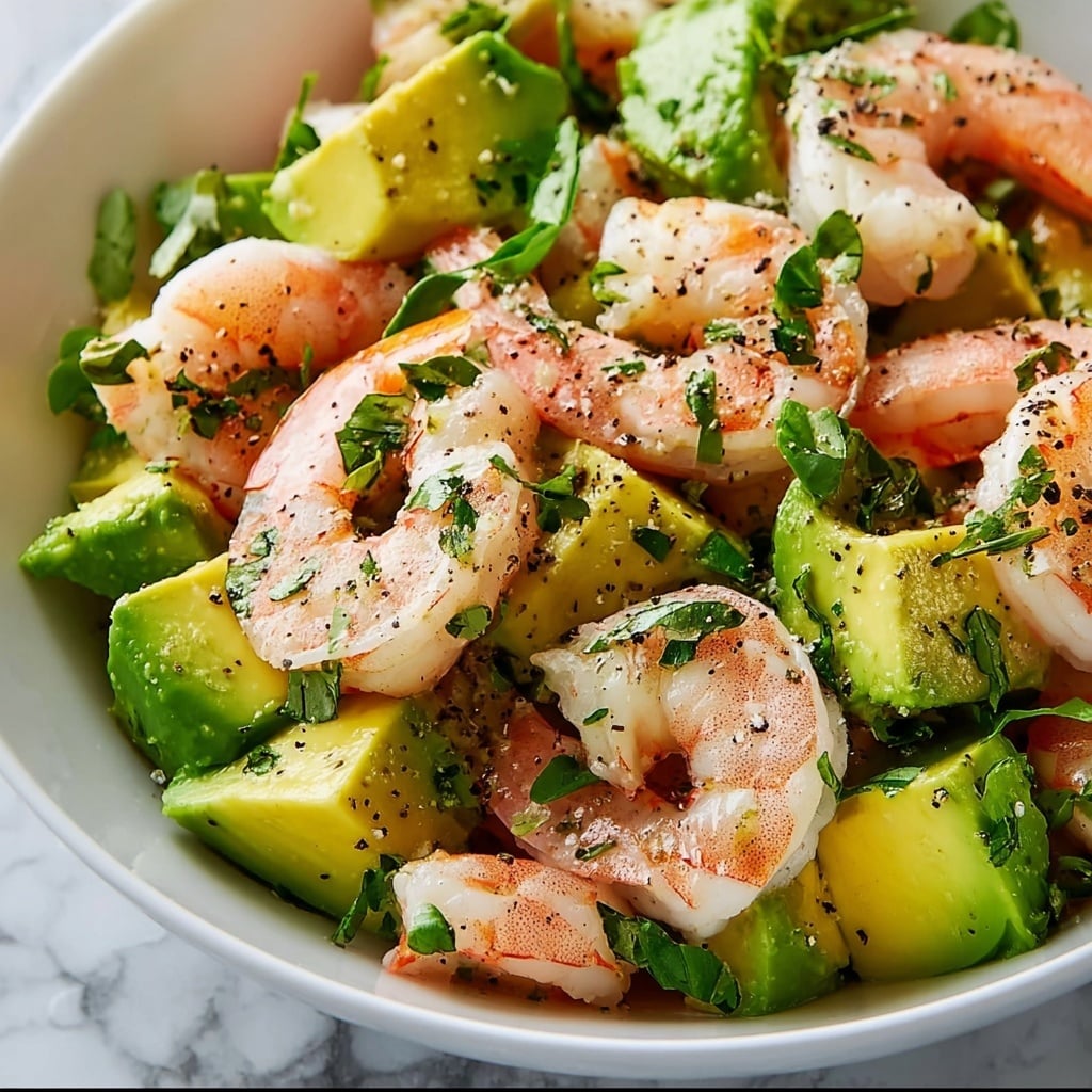 Zesty Citrus Shrimp and Avocado Salad Recipe - Recipe Image