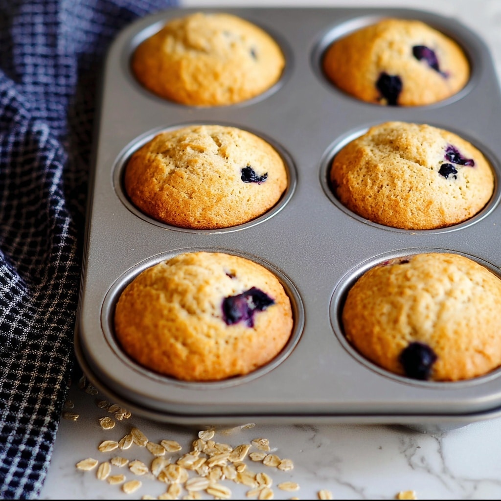 Blueberry Oatmeal Muffins Recipe - Recipe Image