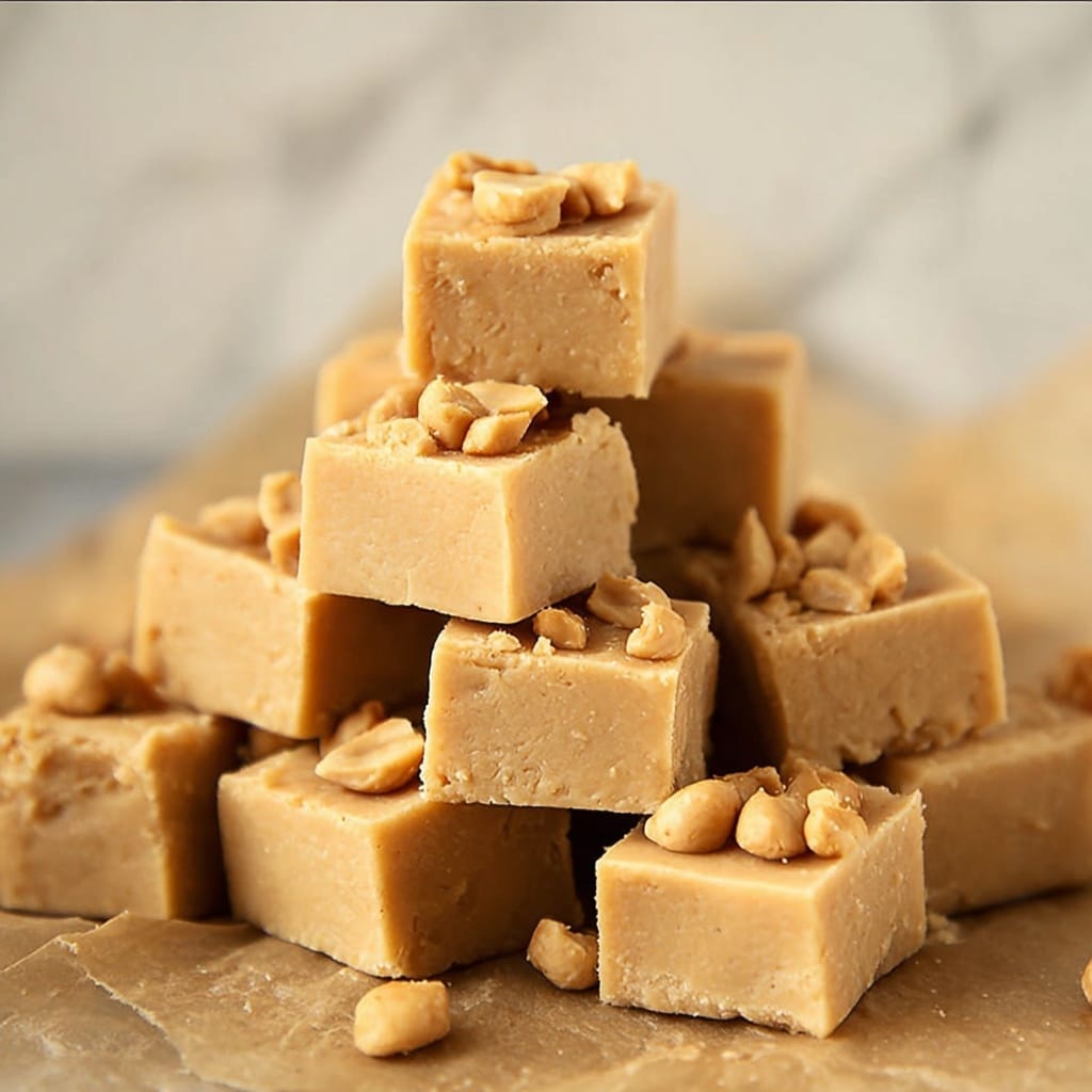 Easy Peanut Butter Fudge Recipe - Recipe Image