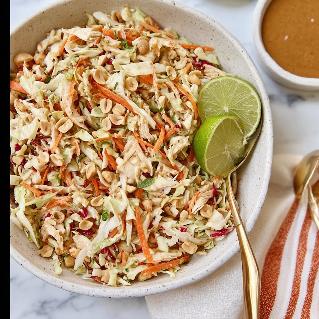 Thai Peanut Chicken Salad Recipe - Recipe Image