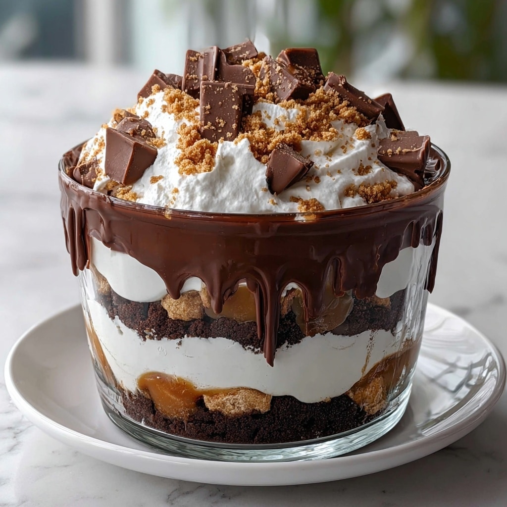 Chocolate Toffee Trifle Recipe - Recipe Image