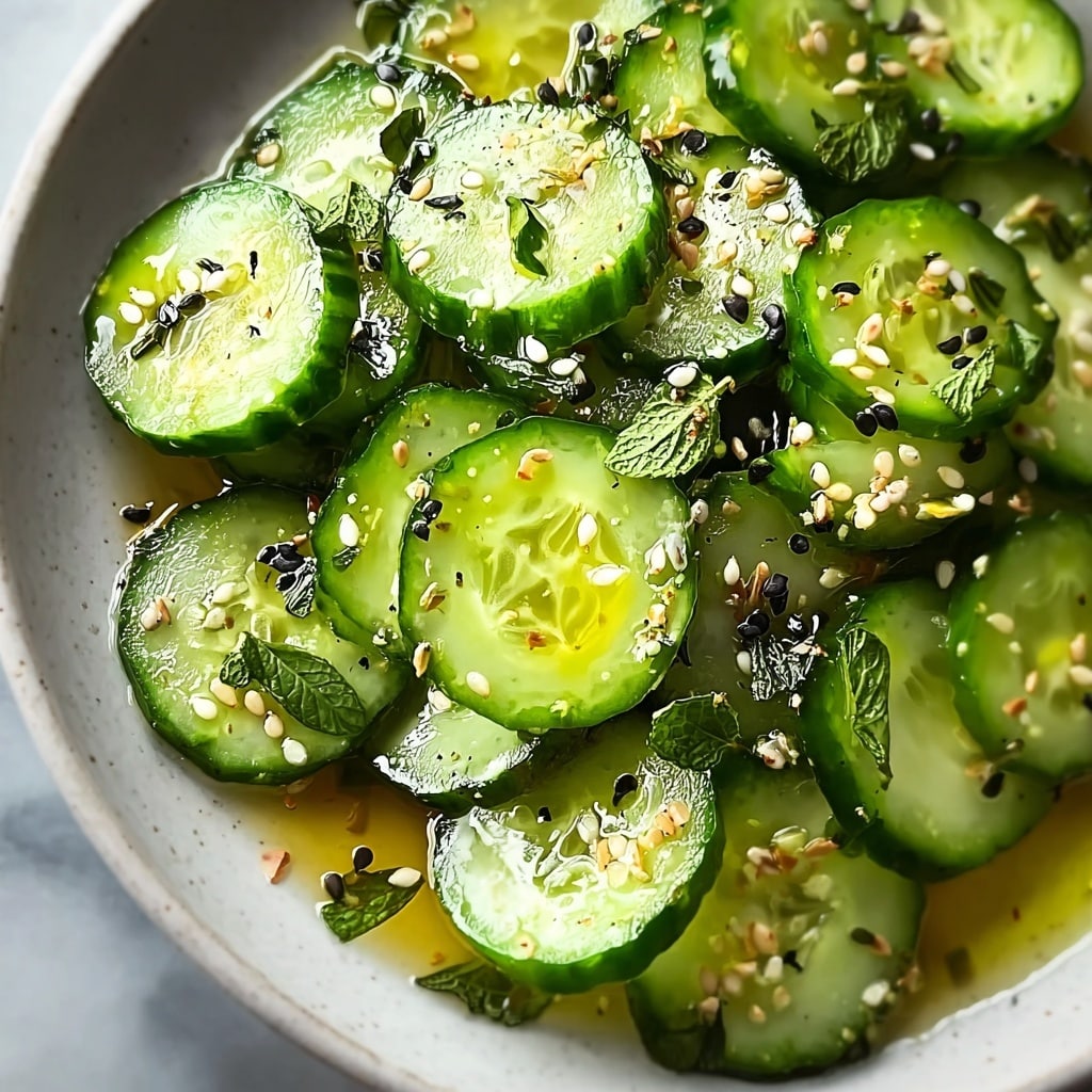 Honey Lime Cucumber Salad Recipe - Recipe Image