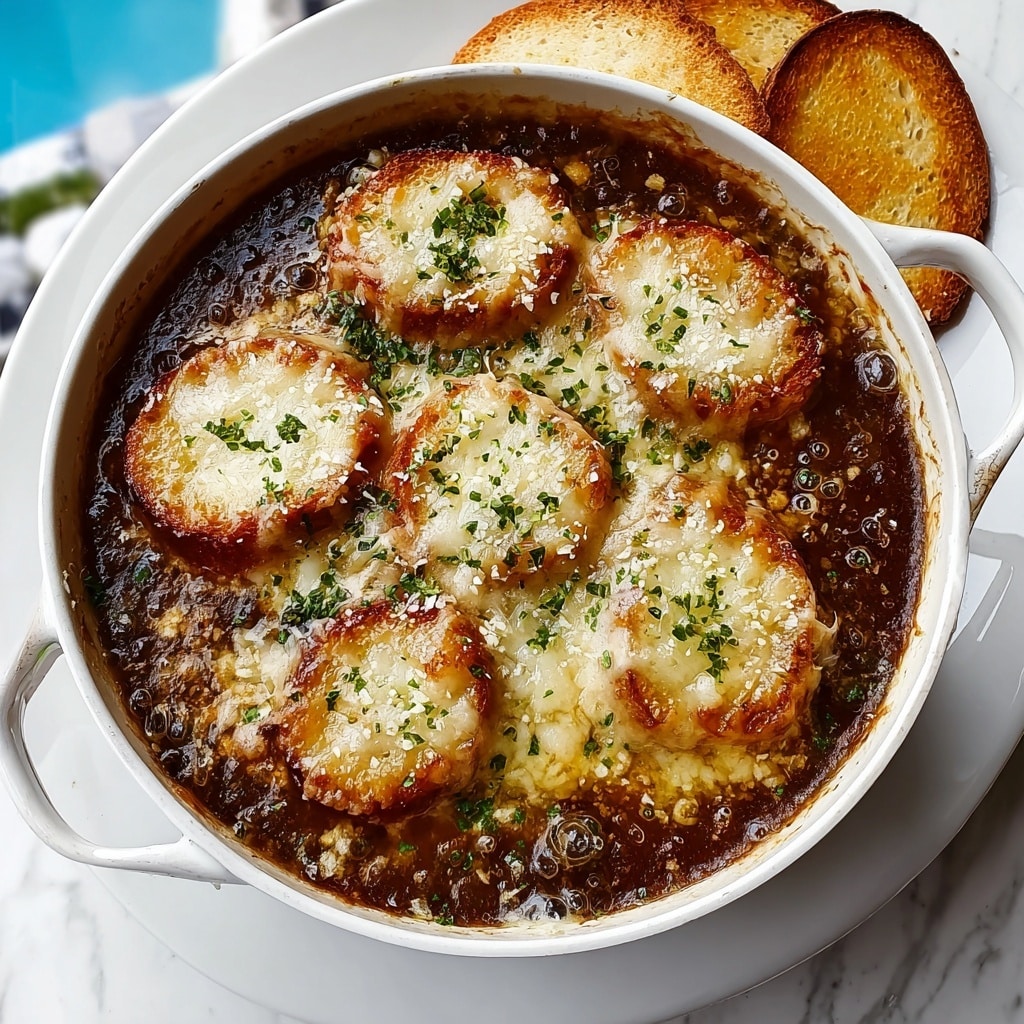 Homemade French Onion Soup Recipe - Recipe Image