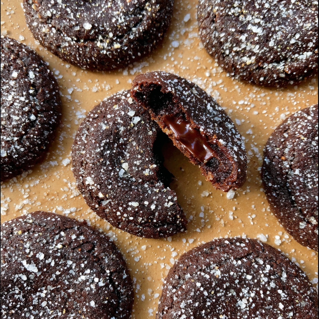 Chocolate Lava Cookies Recipe - Recipe Image