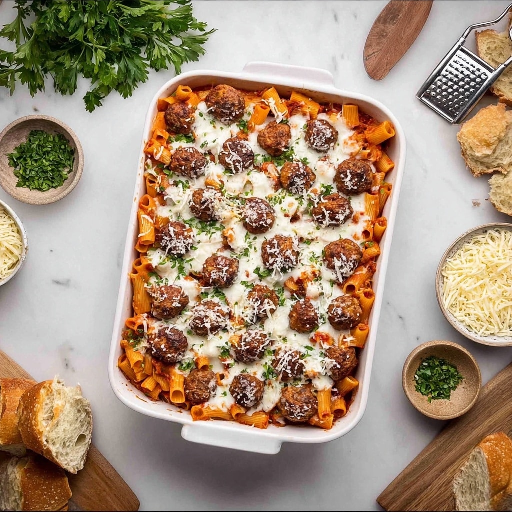 Meatball Casserole Recipe - Recipe Image