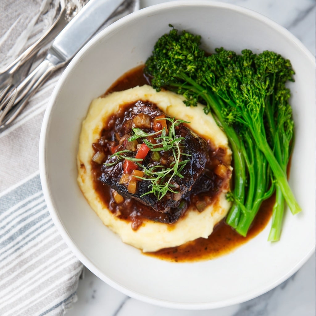 Red Wine Braised Short Ribs Recipe - Recipe Image