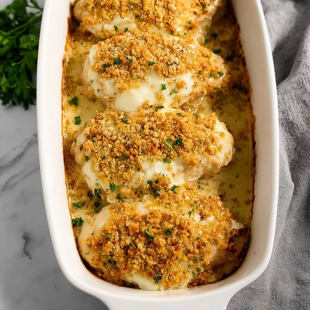 Easy Baked Caesar Chicken Recipe - Recipe Image