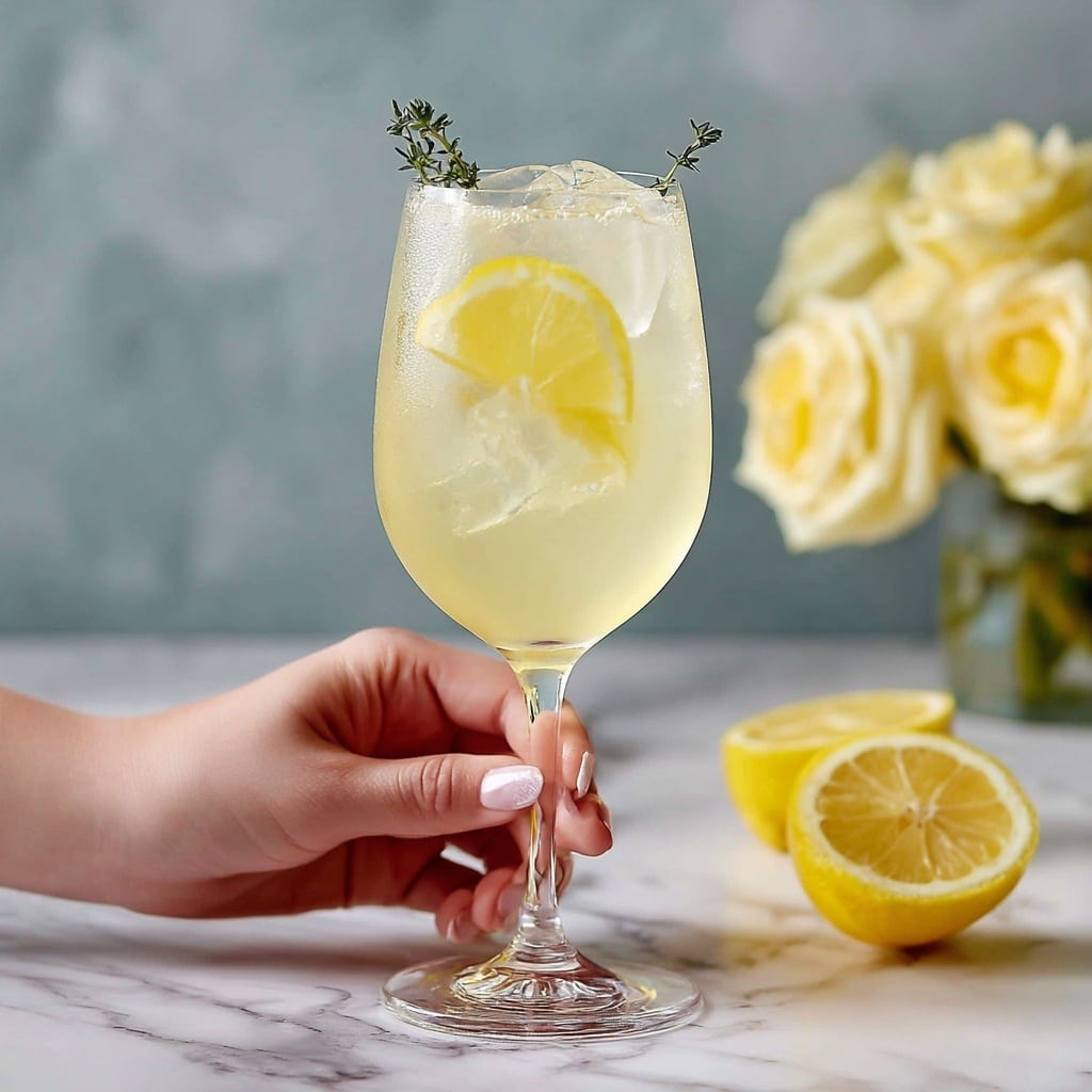 Alcoholic Limoncello Spritz Recipe - Recipe Image