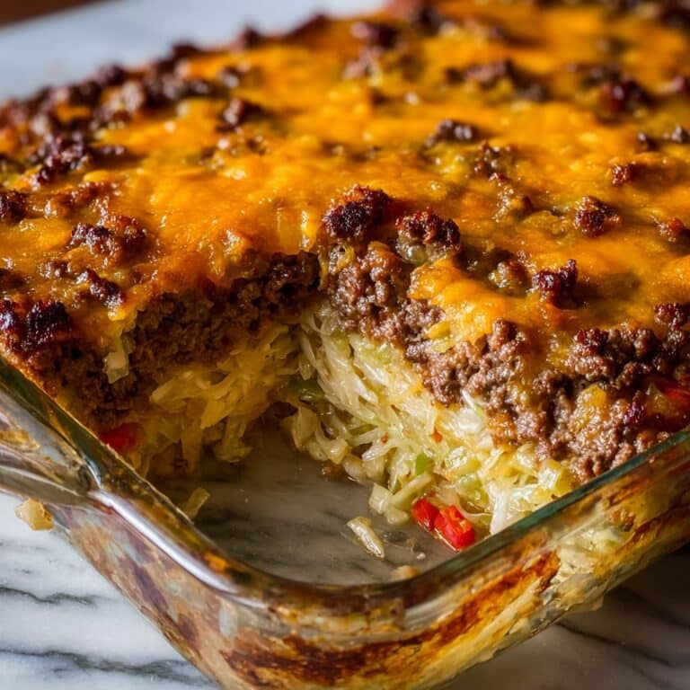 Southern Style Cabbage Beef Bake Recipe