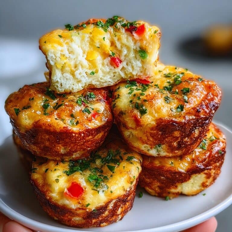 Cheesy Protein Egg Muffins Recipe