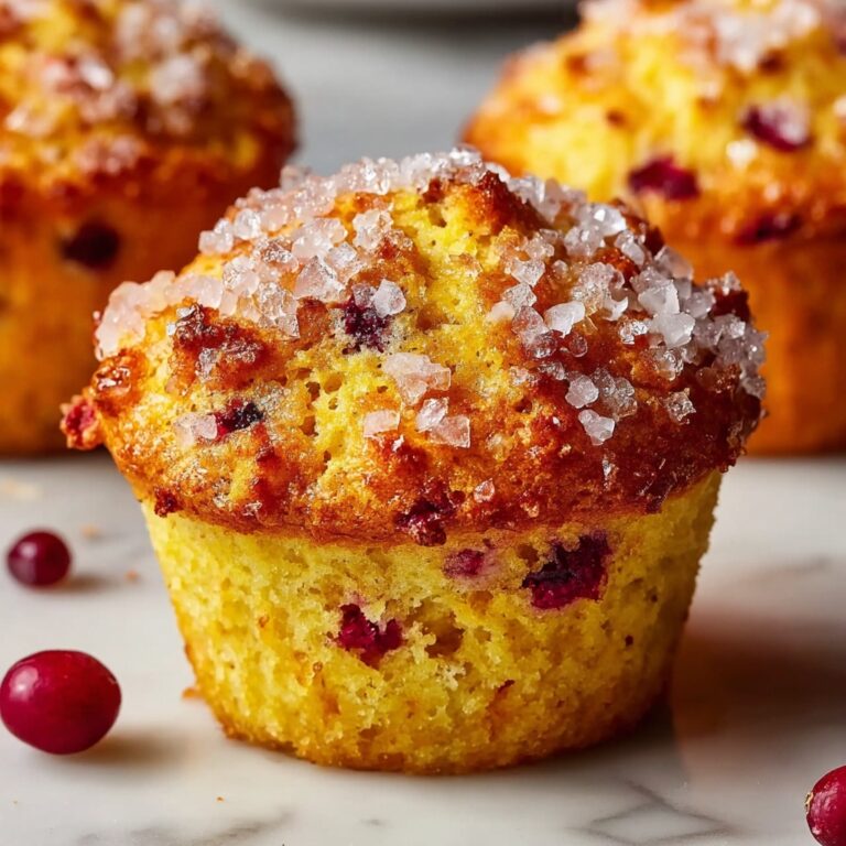 Ricotta Cranberry Orange Muffins Recipe