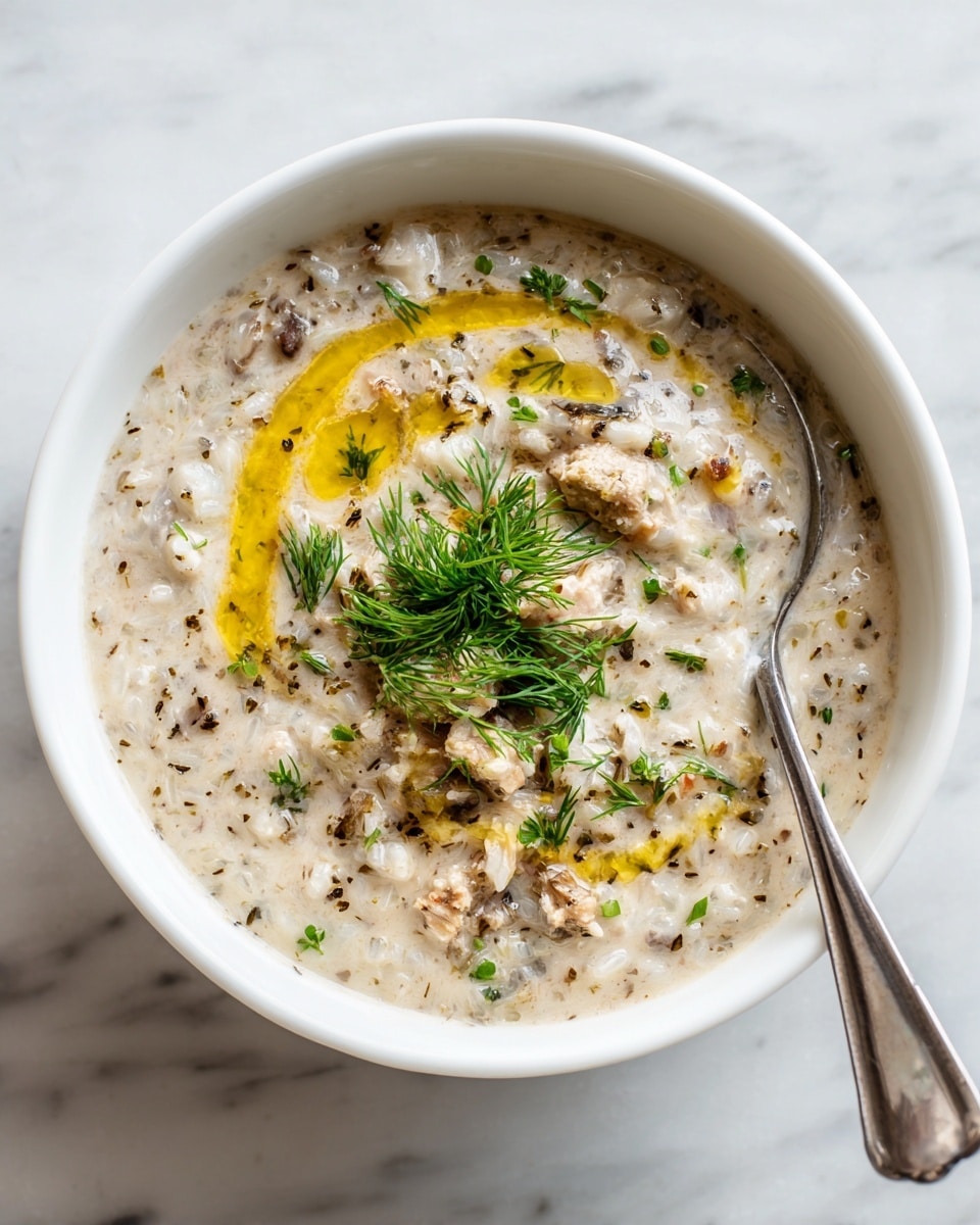 Greek Lemon Chicken Soup (Avgolemono) Recipe