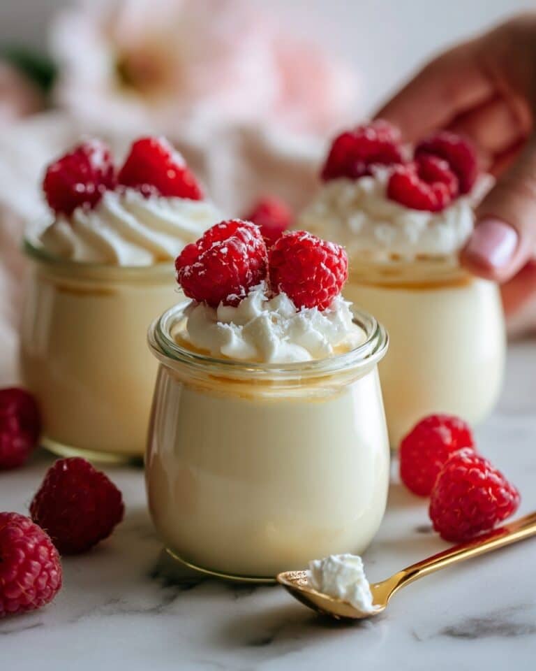 Creamy Vanilla Pudding Mousse Dessert Recipe