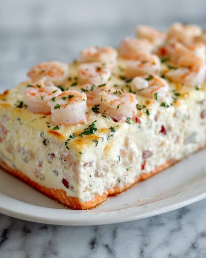 Crab and Shrimp Stuffed Salmon Recipe