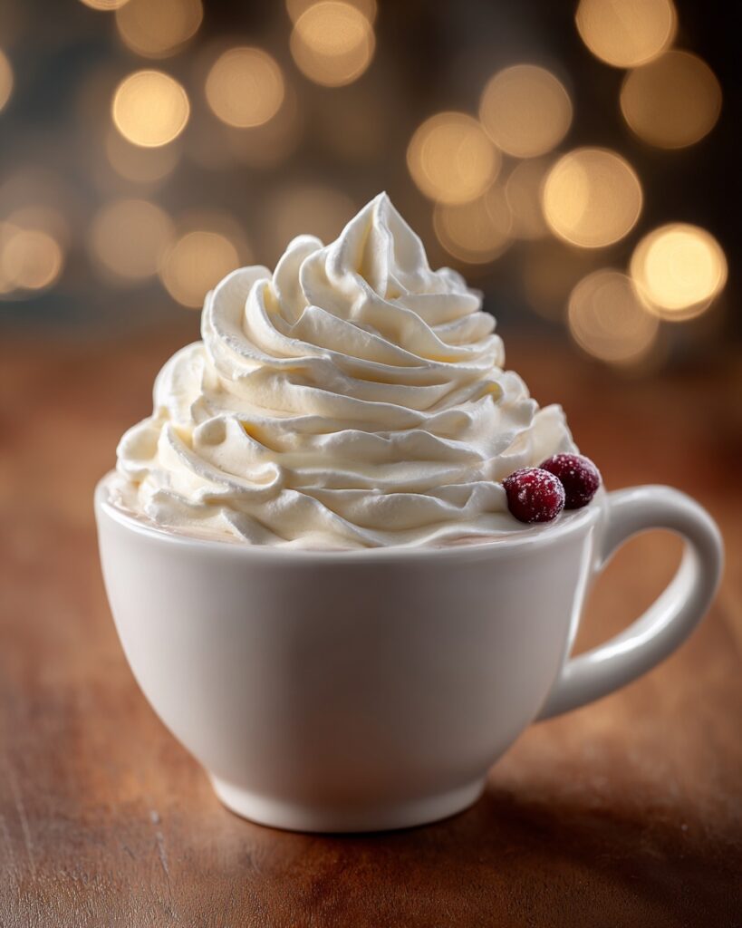 White Hot Chocolate Recipe