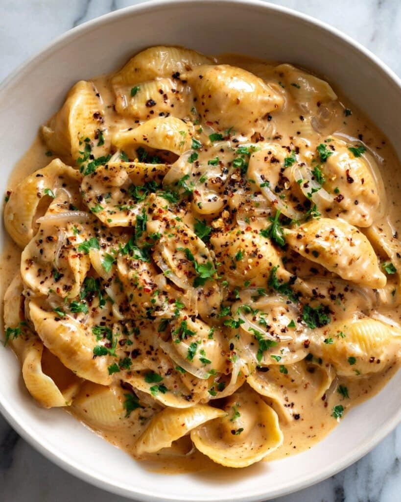 French Onion Pasta Recipe