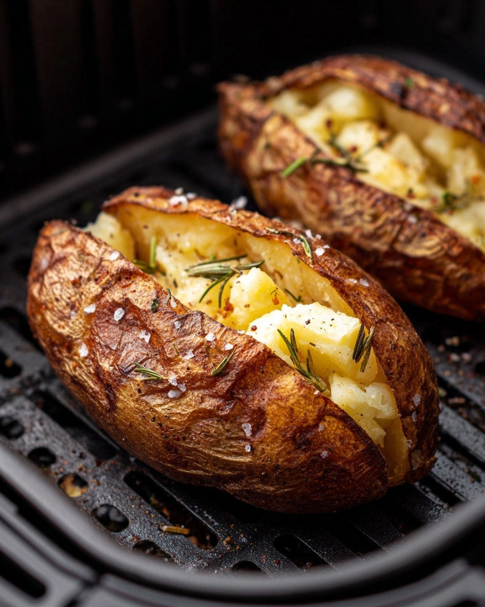 Air Fryer Baked Potatoes Recipe