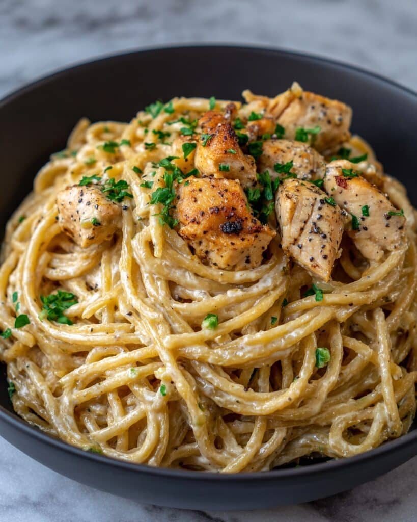 Cowboy Butter Chicken Linguine Recipe