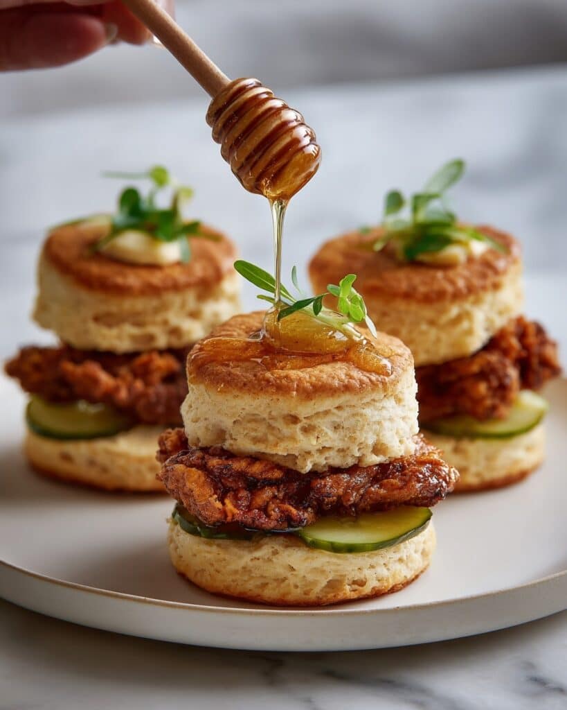 Hot Honey Chicken Biscuits Recipe
