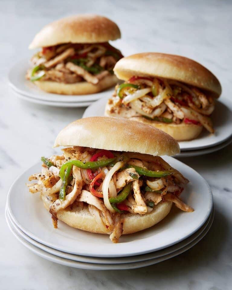 Chicken Philly Sandwiches Recipe