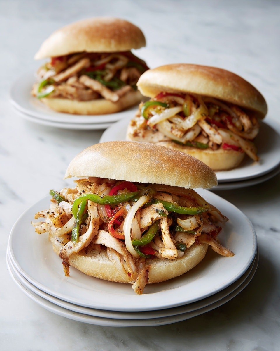 Chicken Philly Sandwiches Recipe