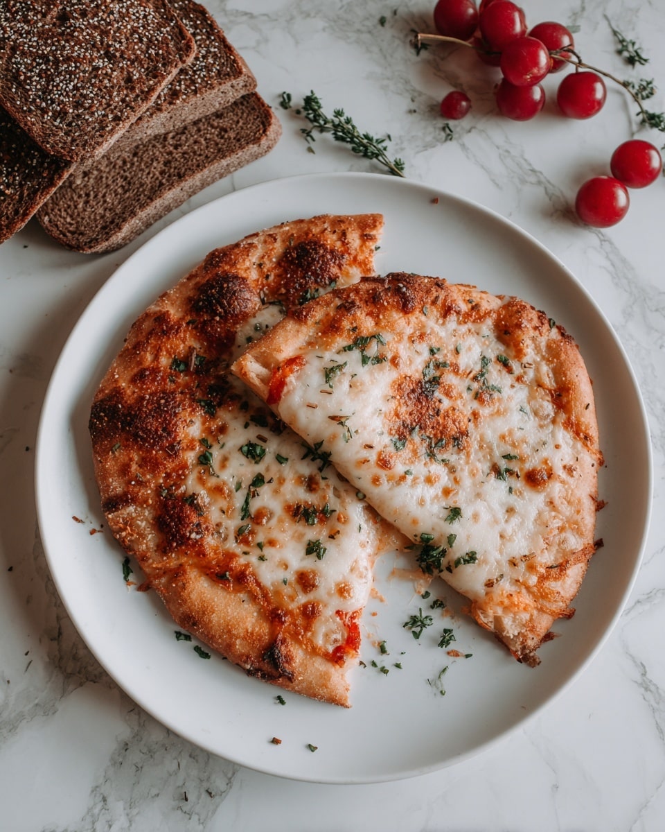 Baked Gruyère in Pastry with Rosemary and Garlic Recipe - Recipe Image