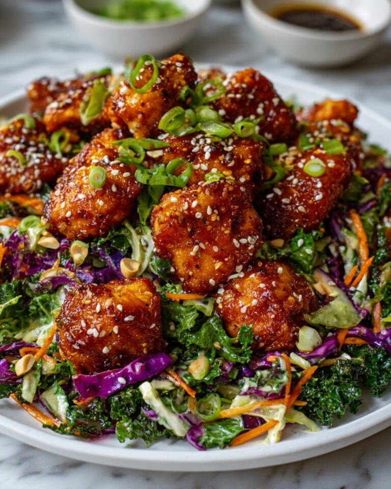 Sesame Chicken Cabbage Crunch Salad Recipe