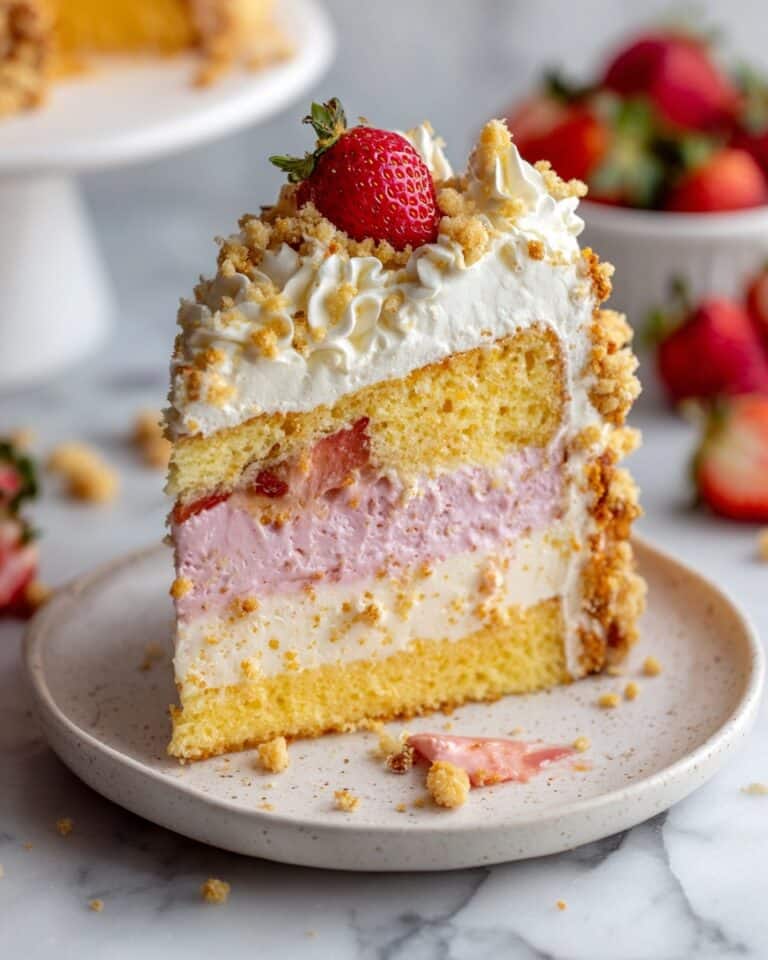 Strawberry Shortcake Swiss Roll Recipe