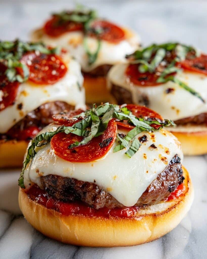 Pizza Burgers Recipe