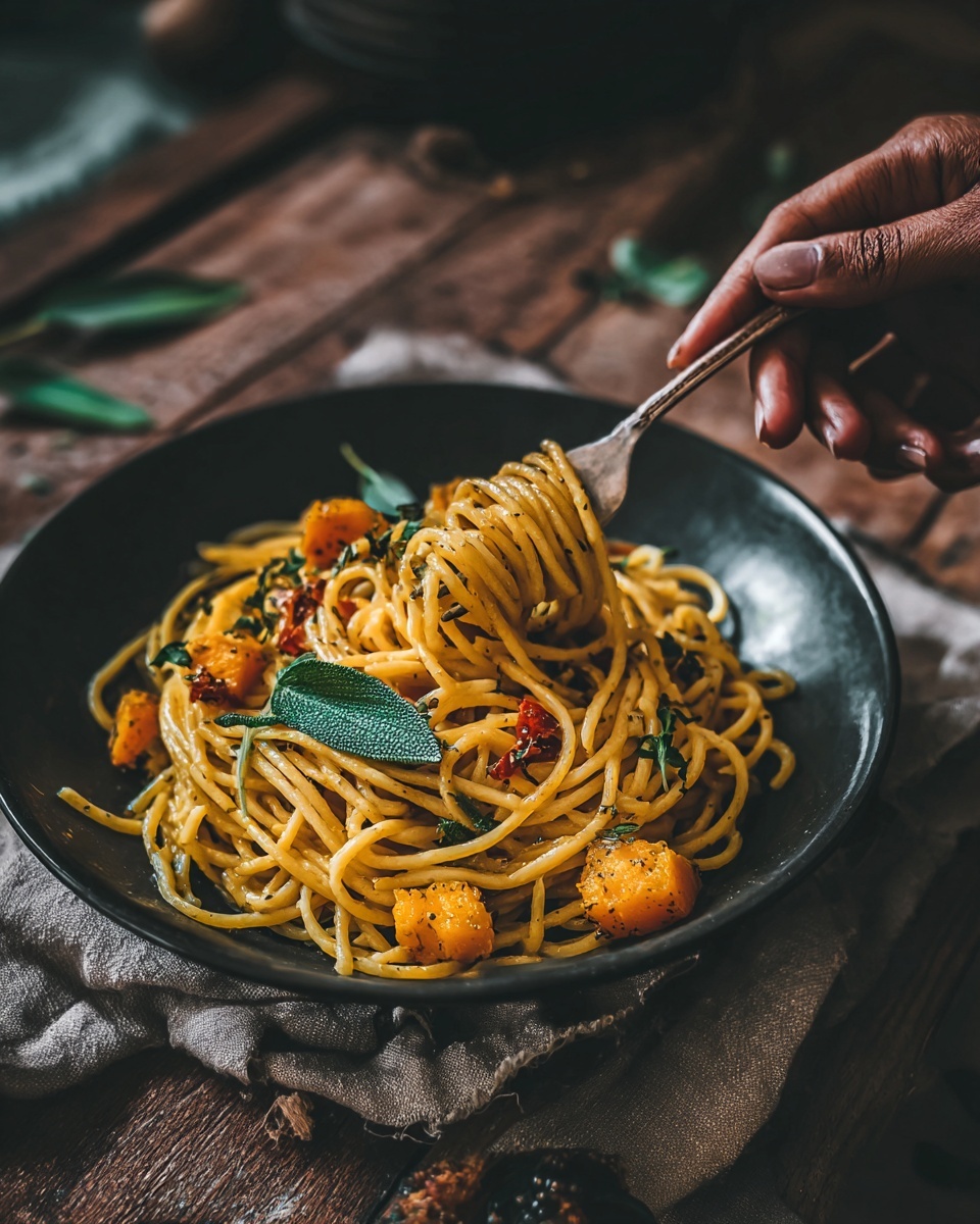 Roasted Butternut Squash and Sage Pasta Recipe