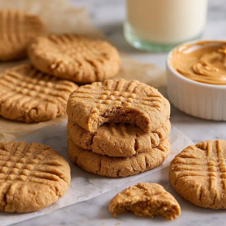3 Ingredient Peanut Butter Cookies Recipe