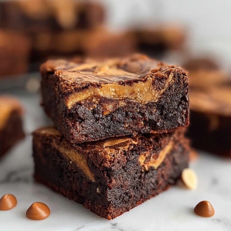 Peanut Butter Swirl Brownies Recipe