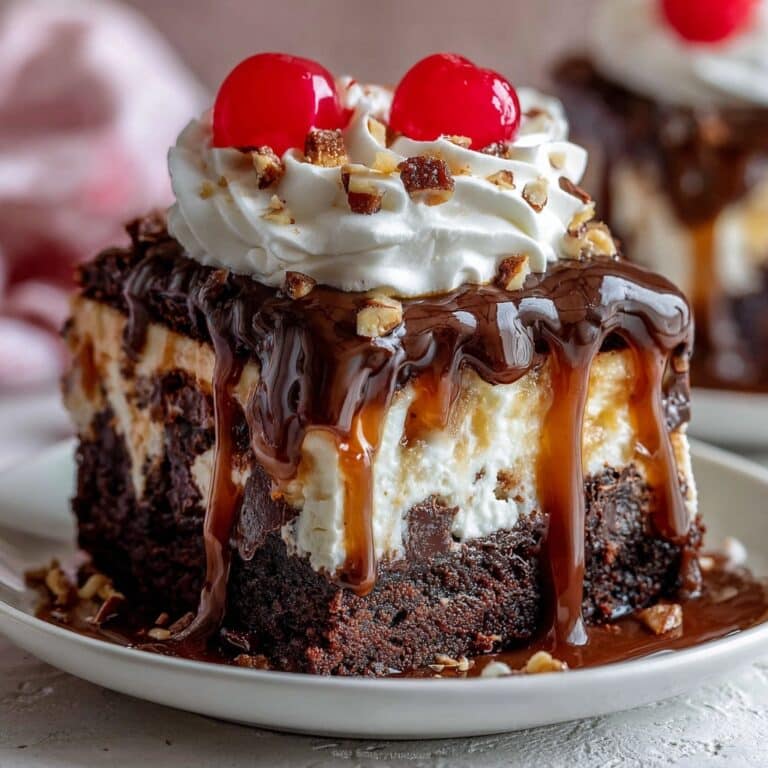Ultimate English Brownie Sundae Recipe