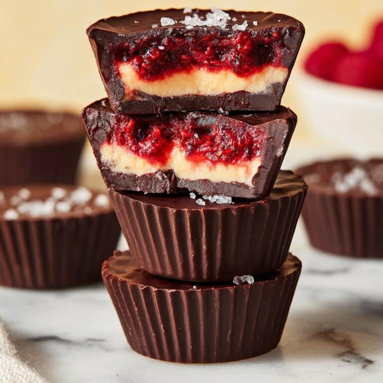 Vegan Peanut Butter and Berry Jelly Cups Recipe