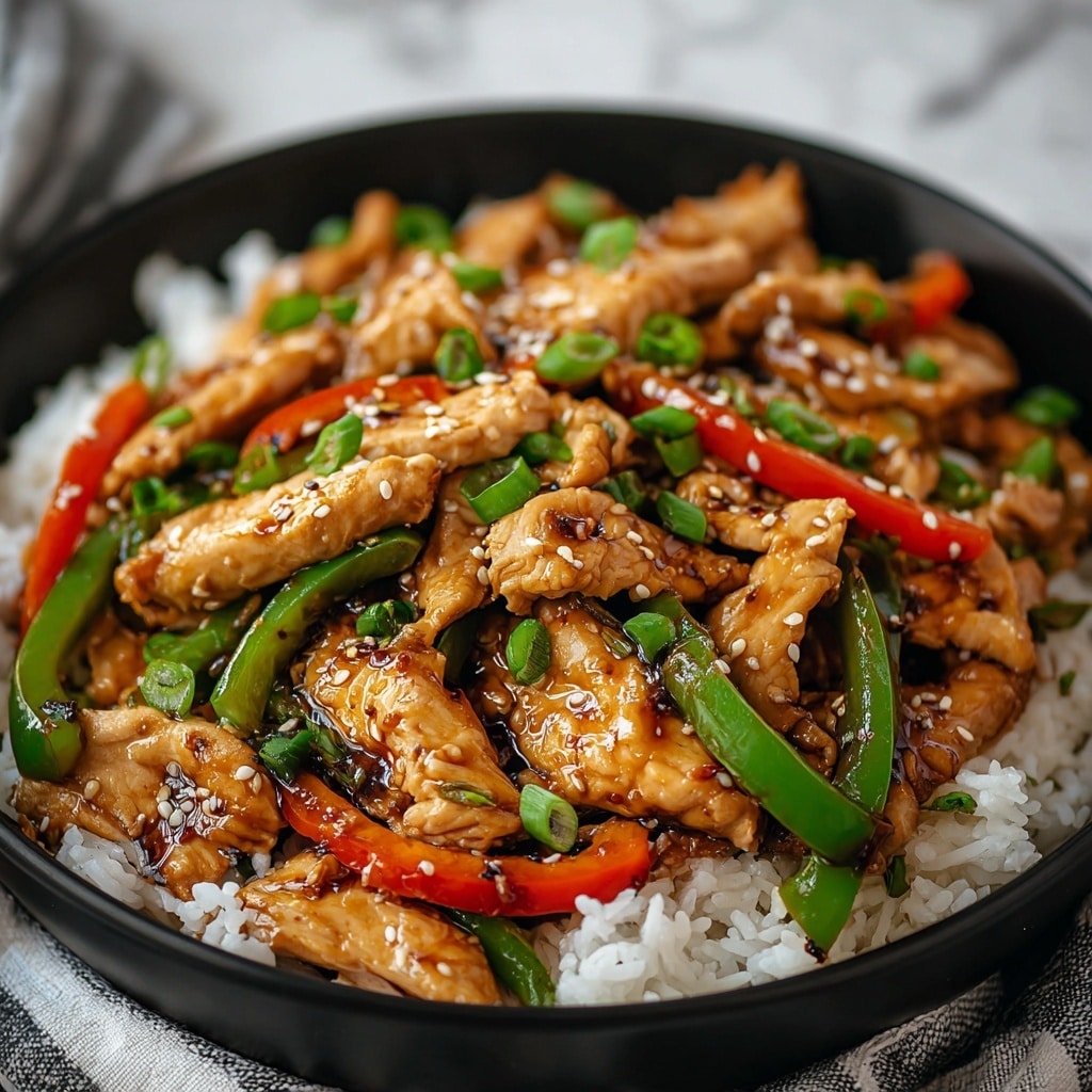 Easy Black Pepper Chicken Recipe - Recipe Image