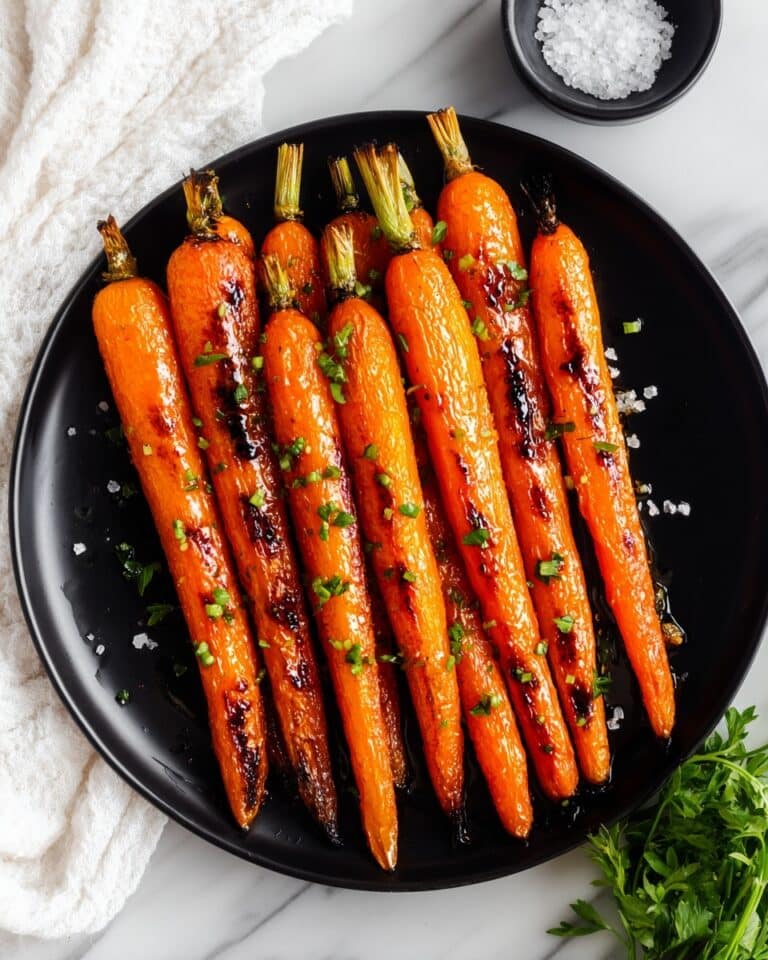 Honey Garlic Roasted Carrots Recipe