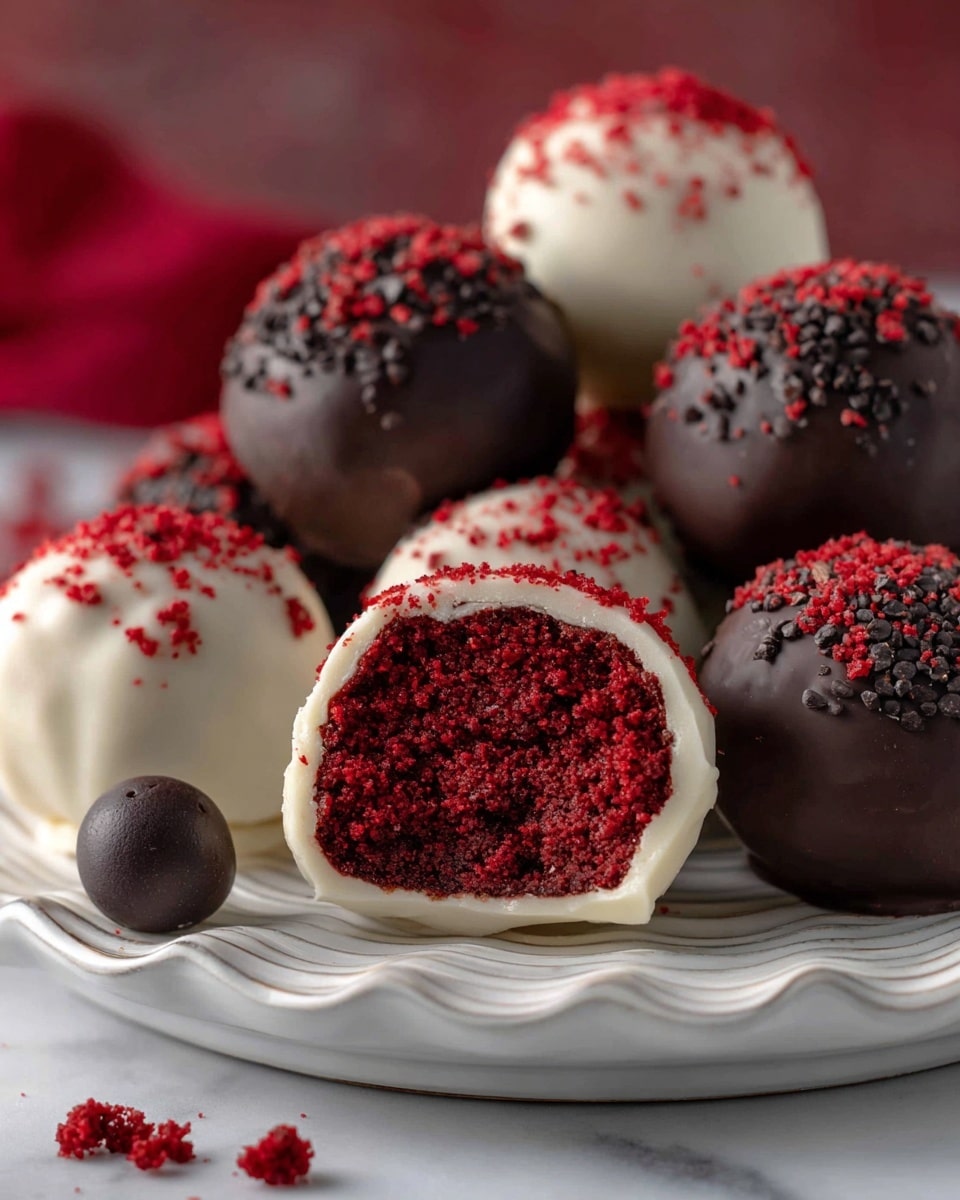 Red Velvet Cake Balls Recipe