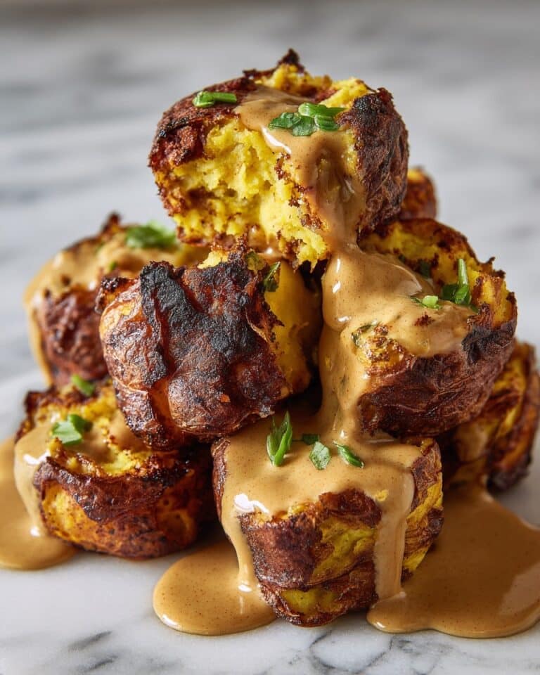 Honey Mustard Smashed Potatoes Recipe